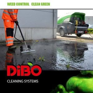 Έλεγχος ζιζανίων με ζεστό νερό και ατμό weed control